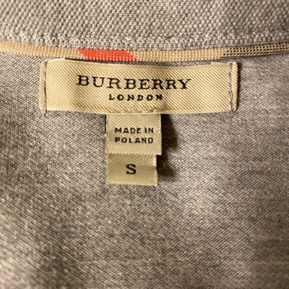 Burberry Gray Button Down Shirt - Picture 3 of 4